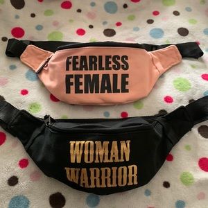 Collection18 Fanny pack screen prints NWOT